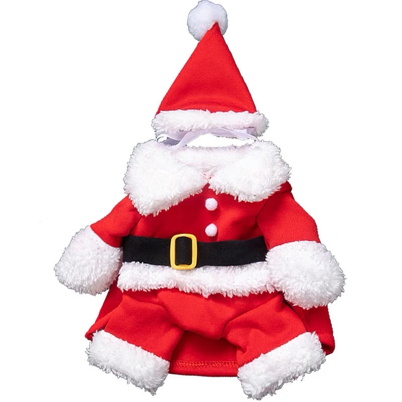 Santa paws costume