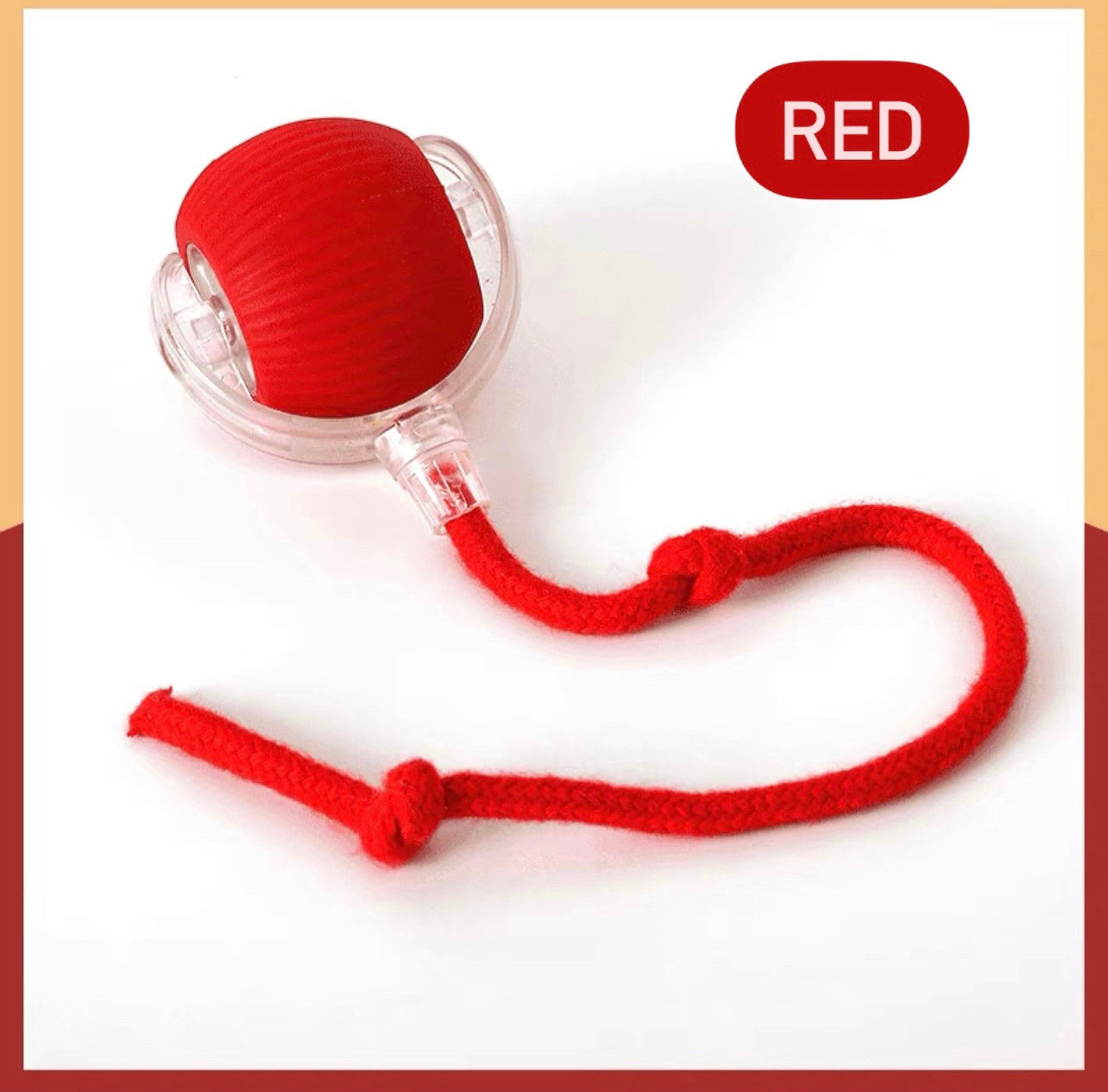 Interactive pet rolling ball