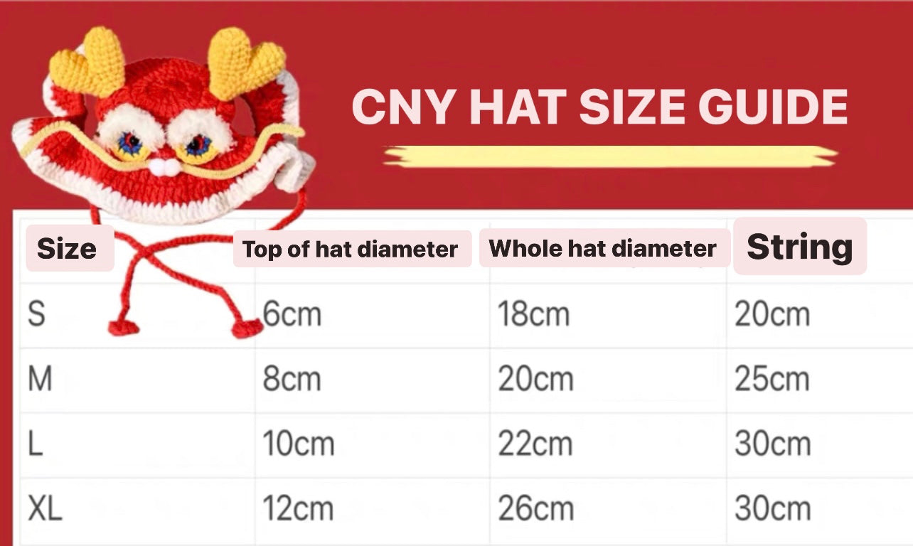 CNY knitted hat