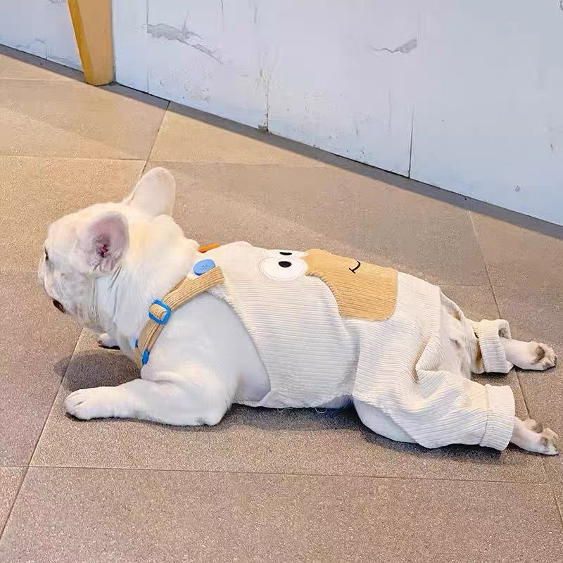 감자 강아지 점프수트