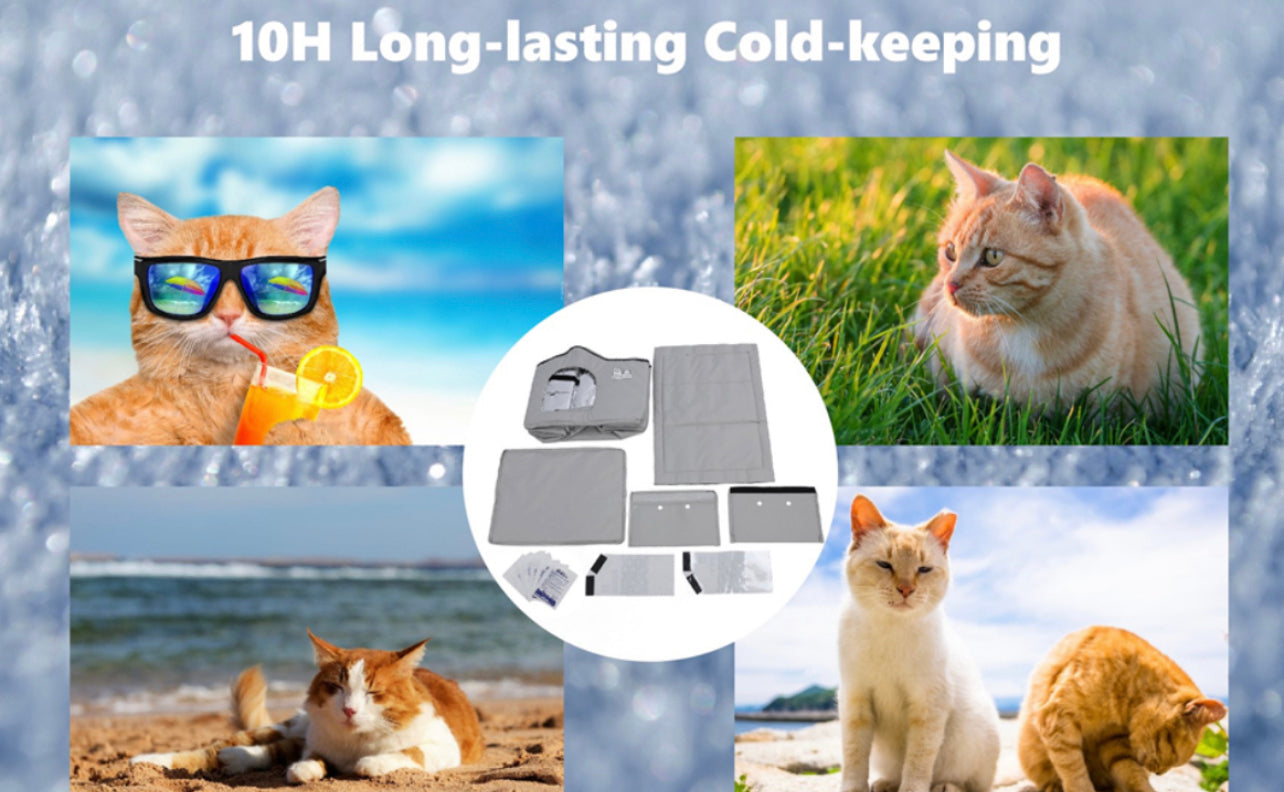 Pet cooling hut