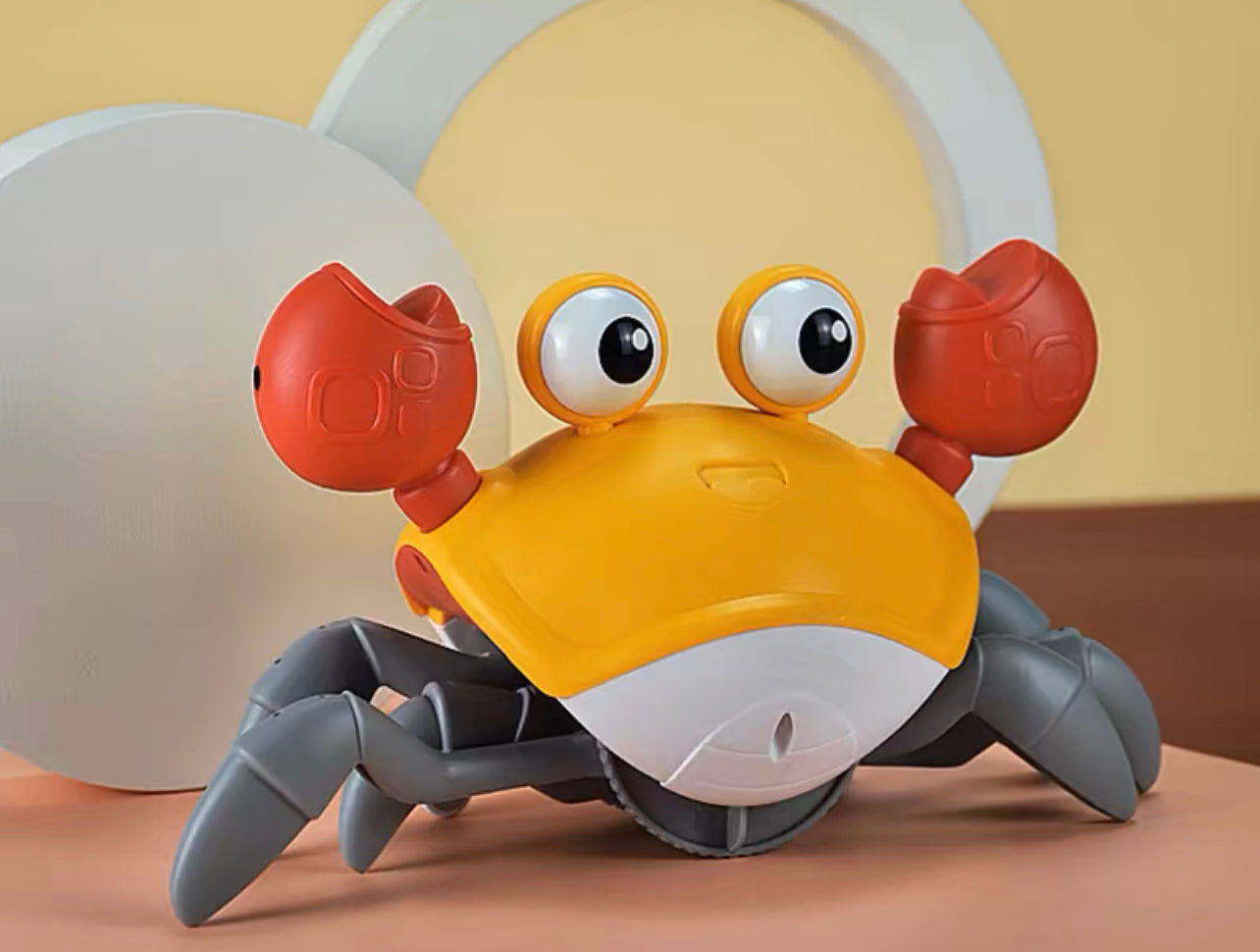 Crawling crab toy