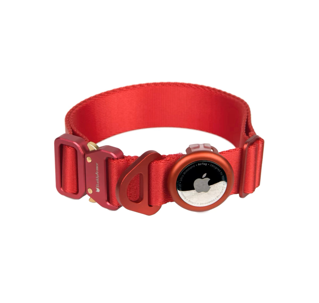 Anti-lost pet collar with AirTag holder (not included AirTag)