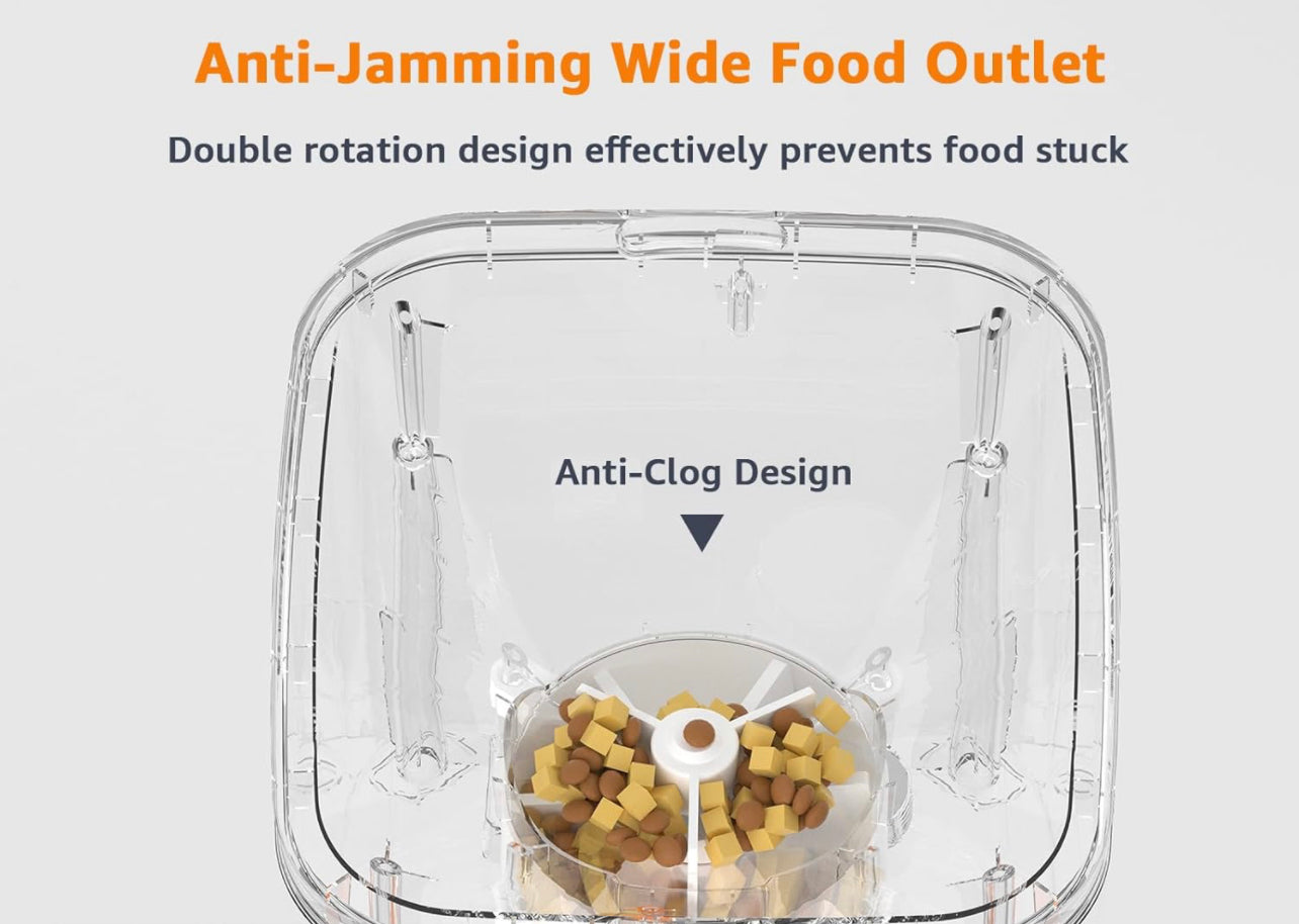 Automatic pet feeders
