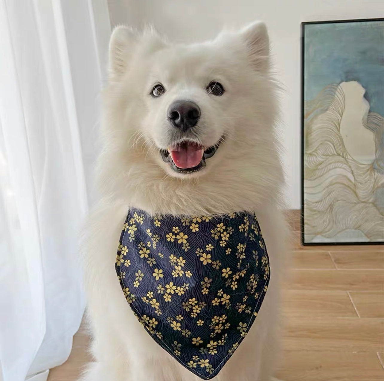 CNY Pet Scarf for large dog
