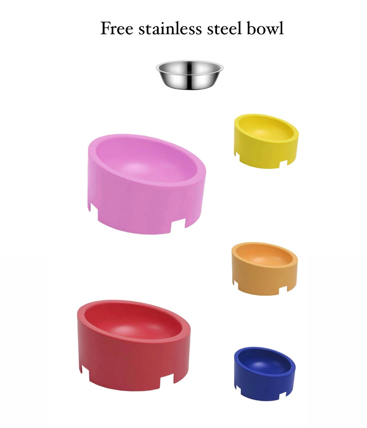 LEGO block pet bowl