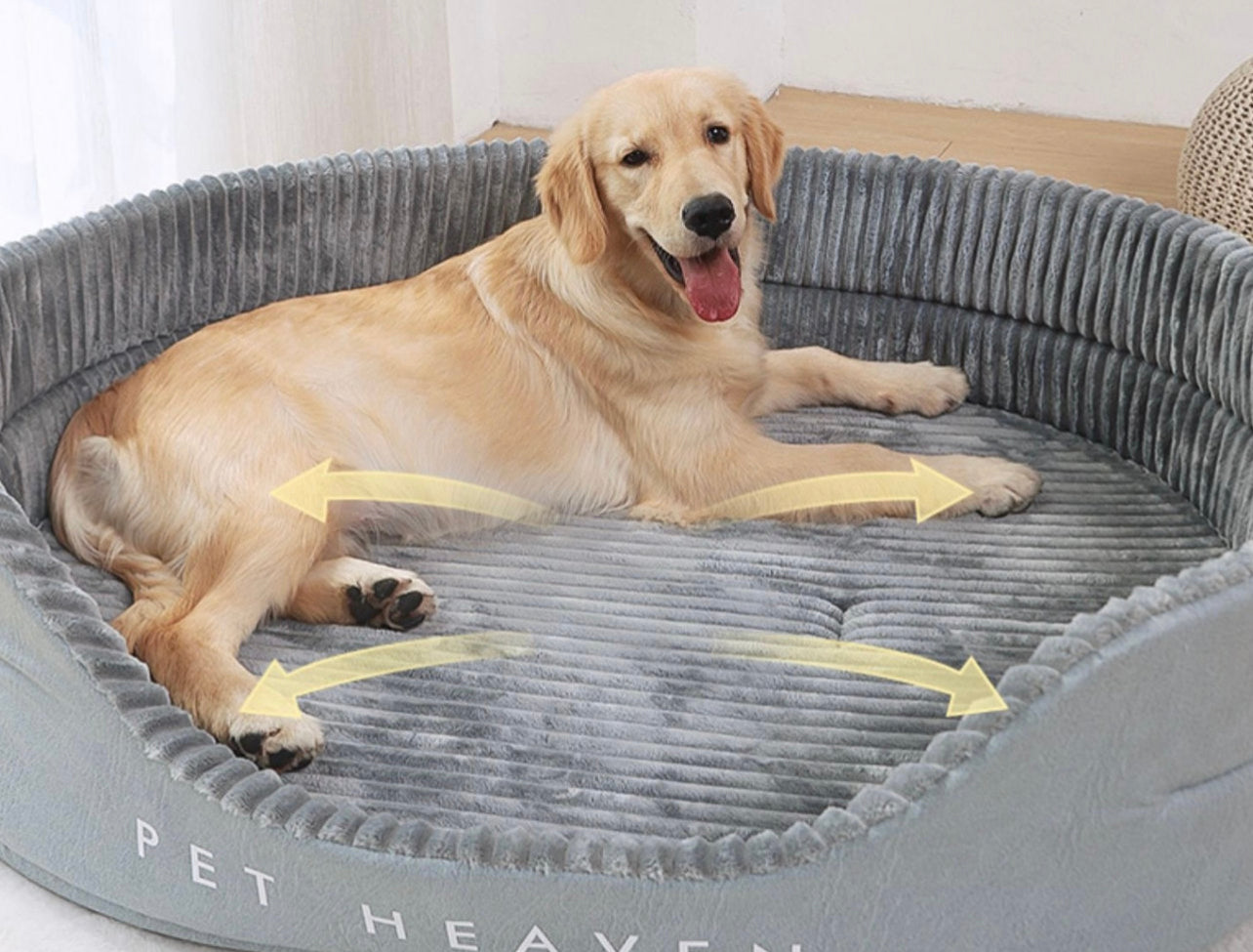 Round pet nest bed