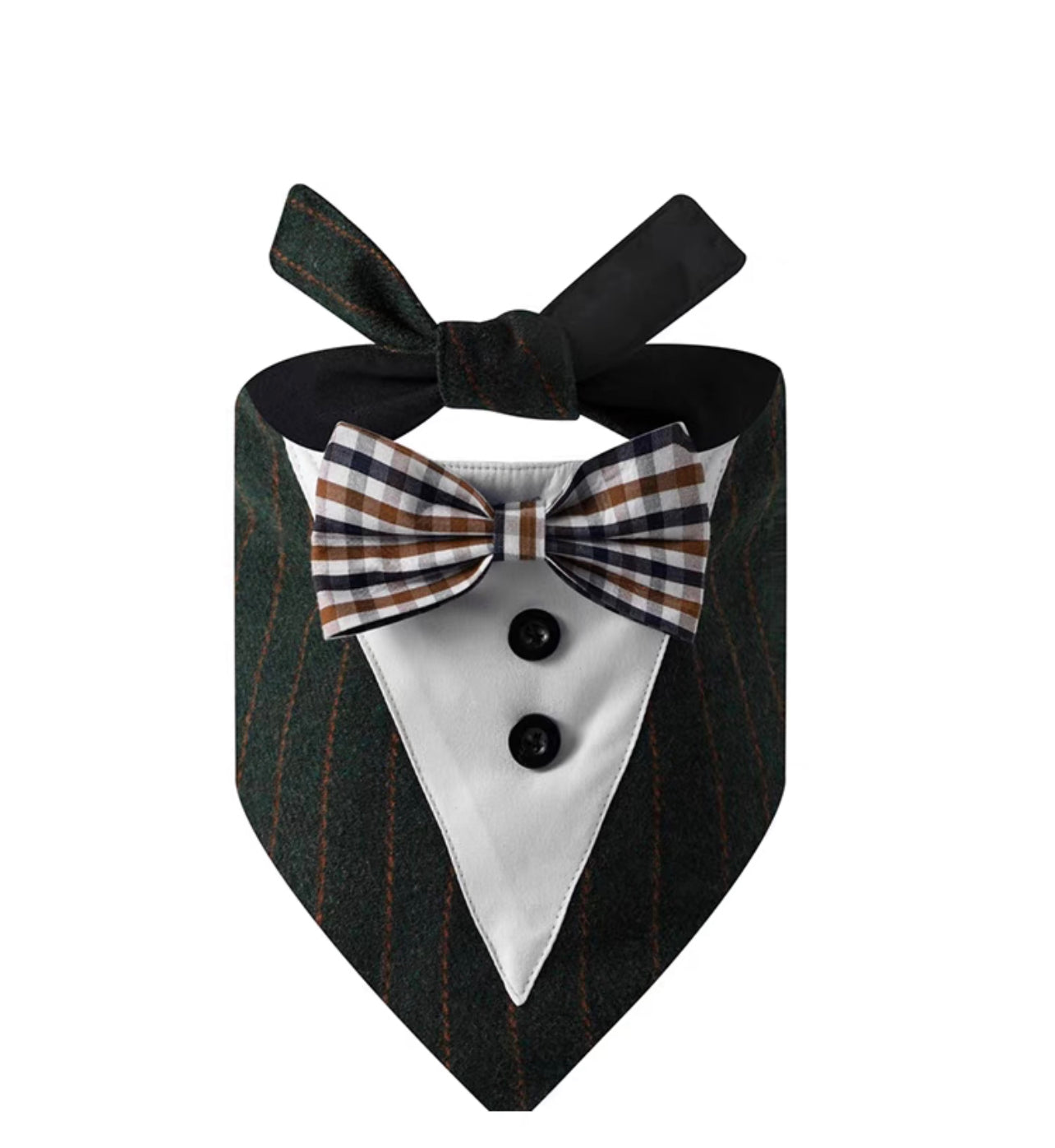 Elegant tuxedo collar