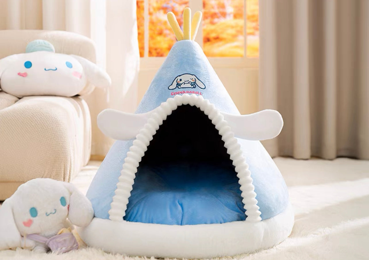 Cinnamoroll pet tent bed