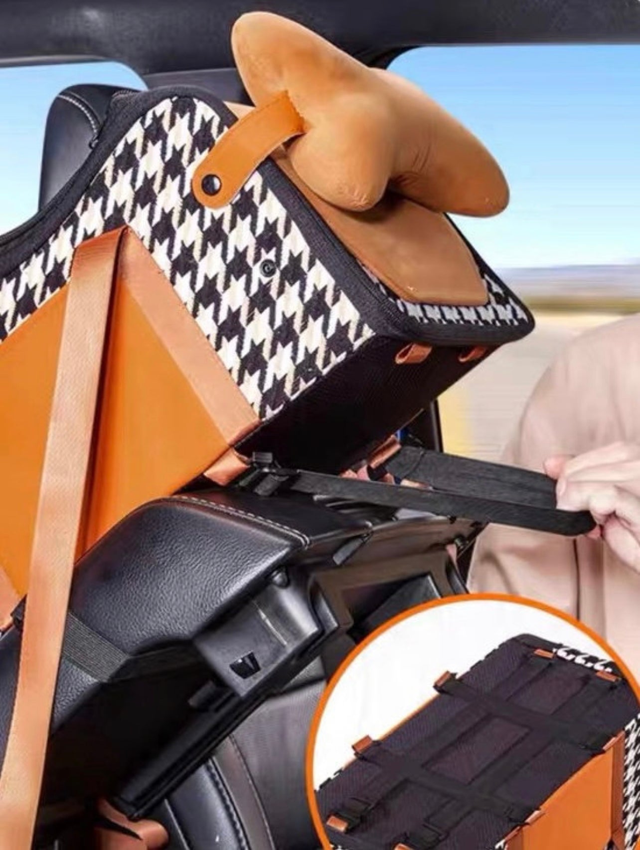Dual purpose pet car seat & carrier