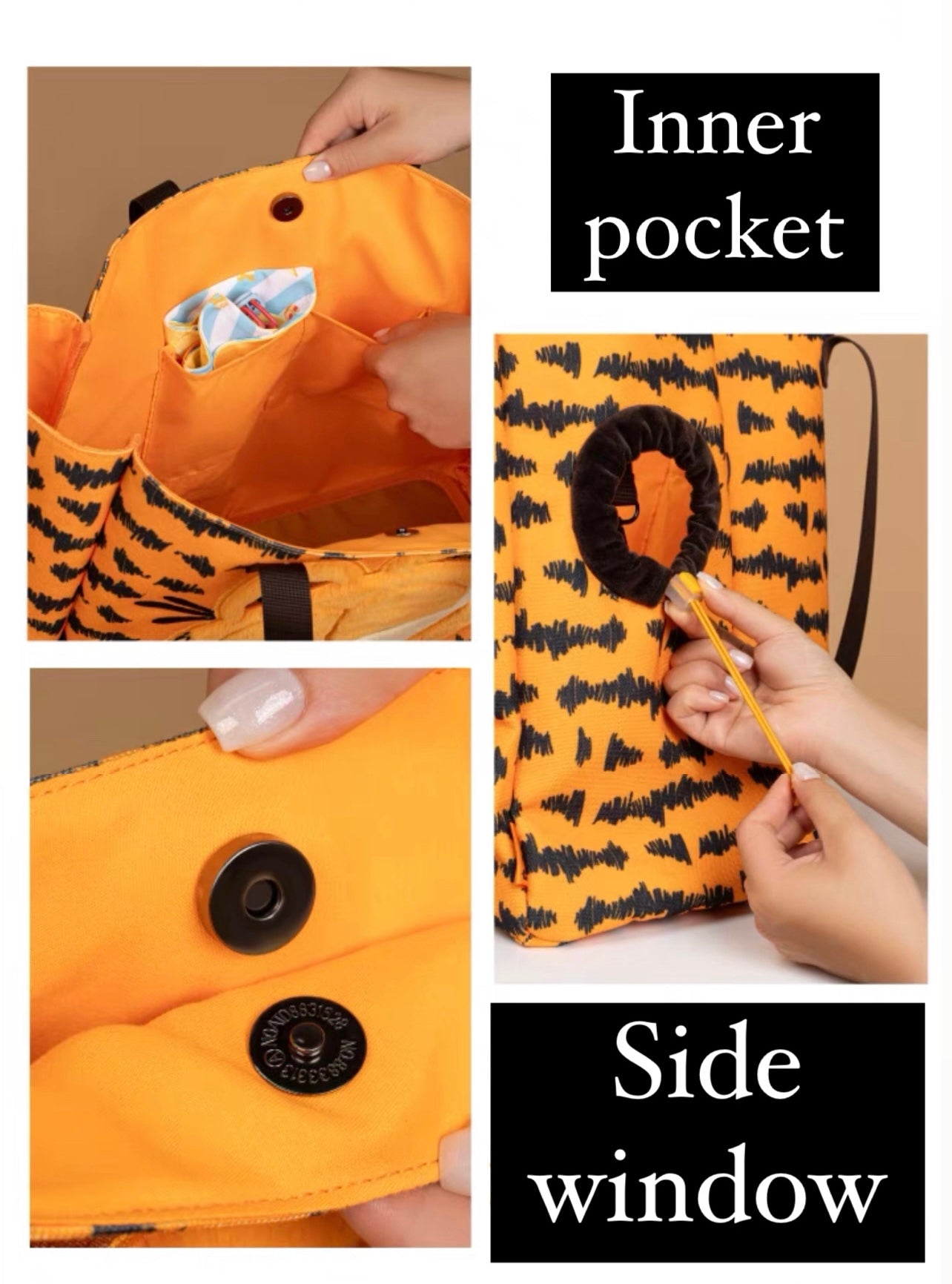 Garfield theme shoulder/hand carry bag