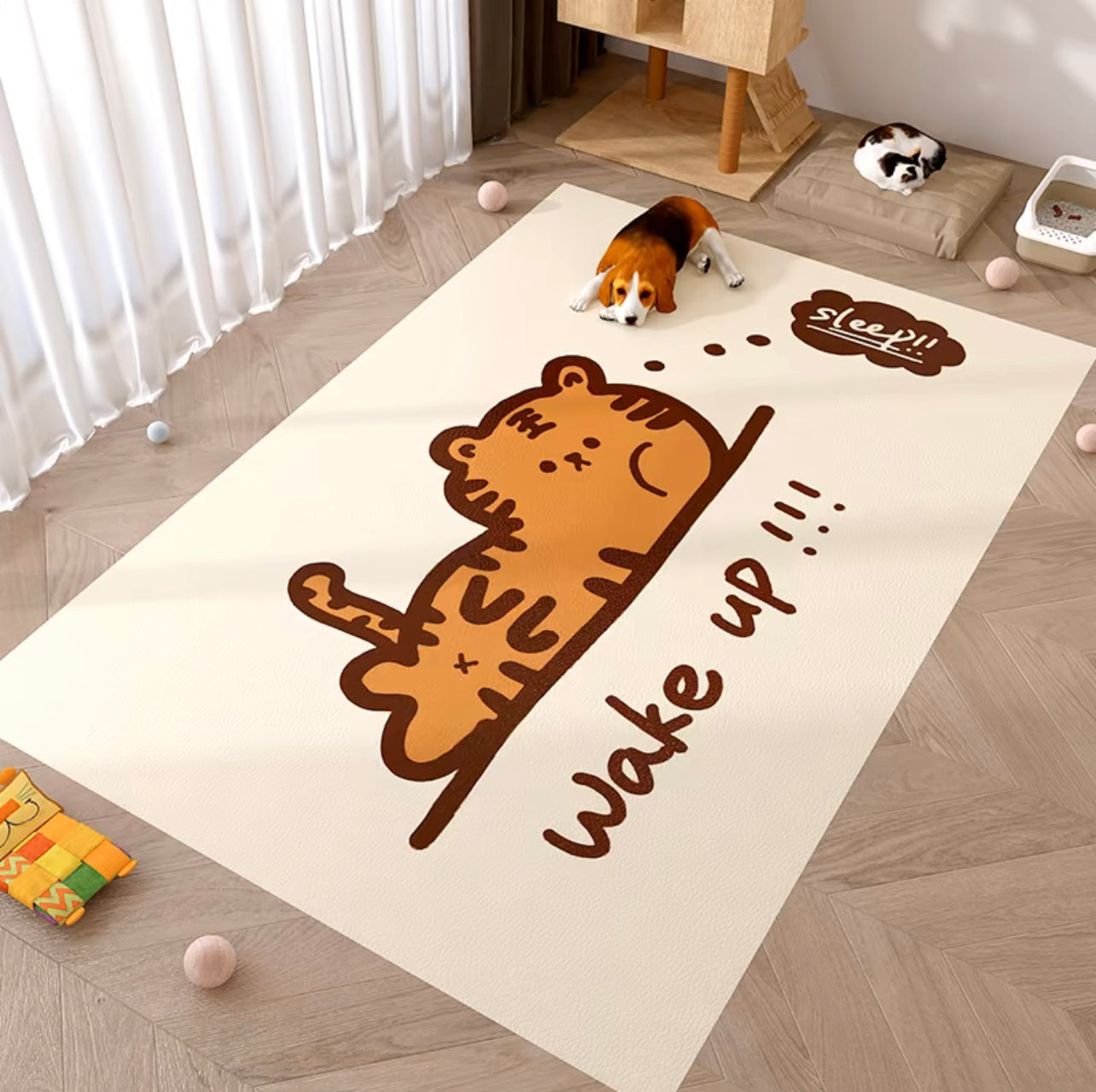 Waterproof playpen mat