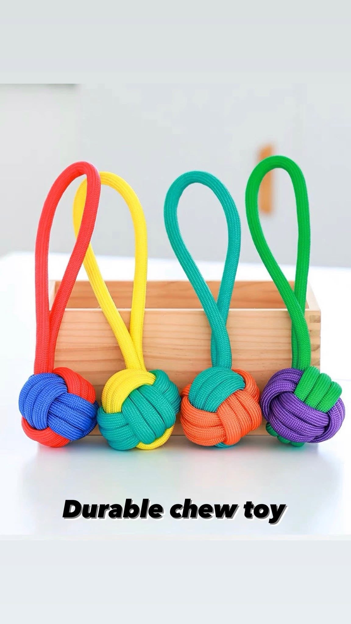 Nylon rope toy