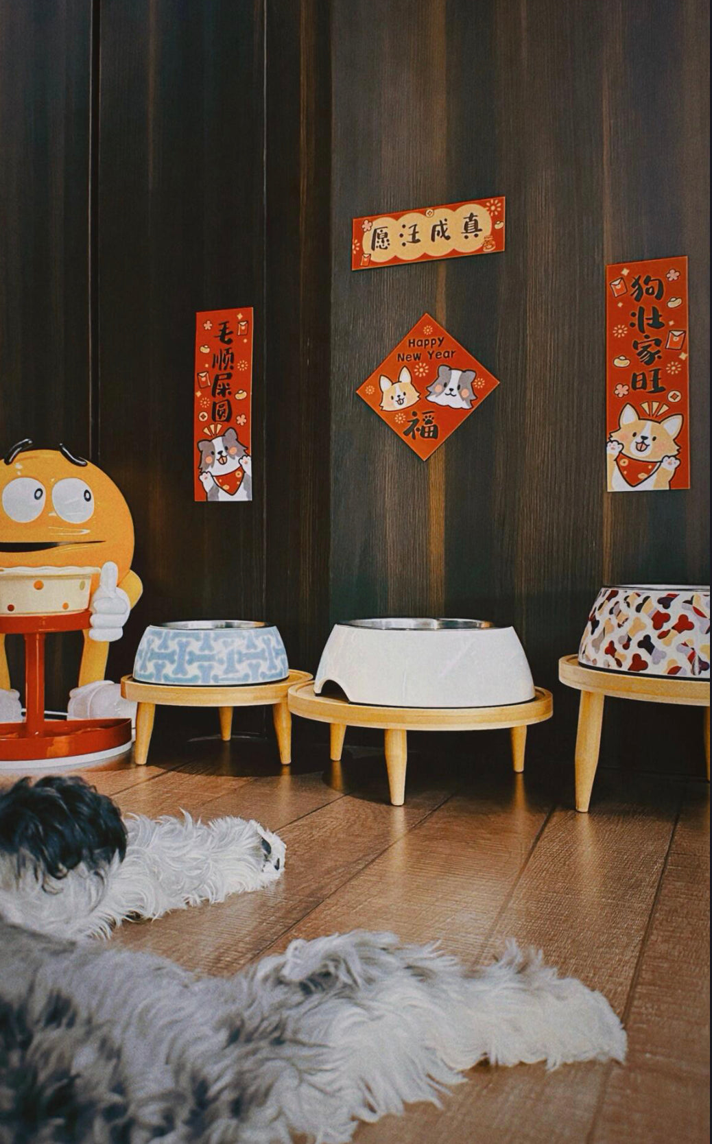 Pet-themed Chinese New Year couplets