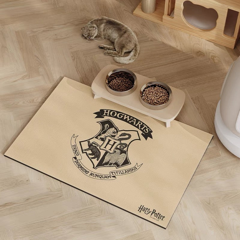 Harry Potter theme pet mat