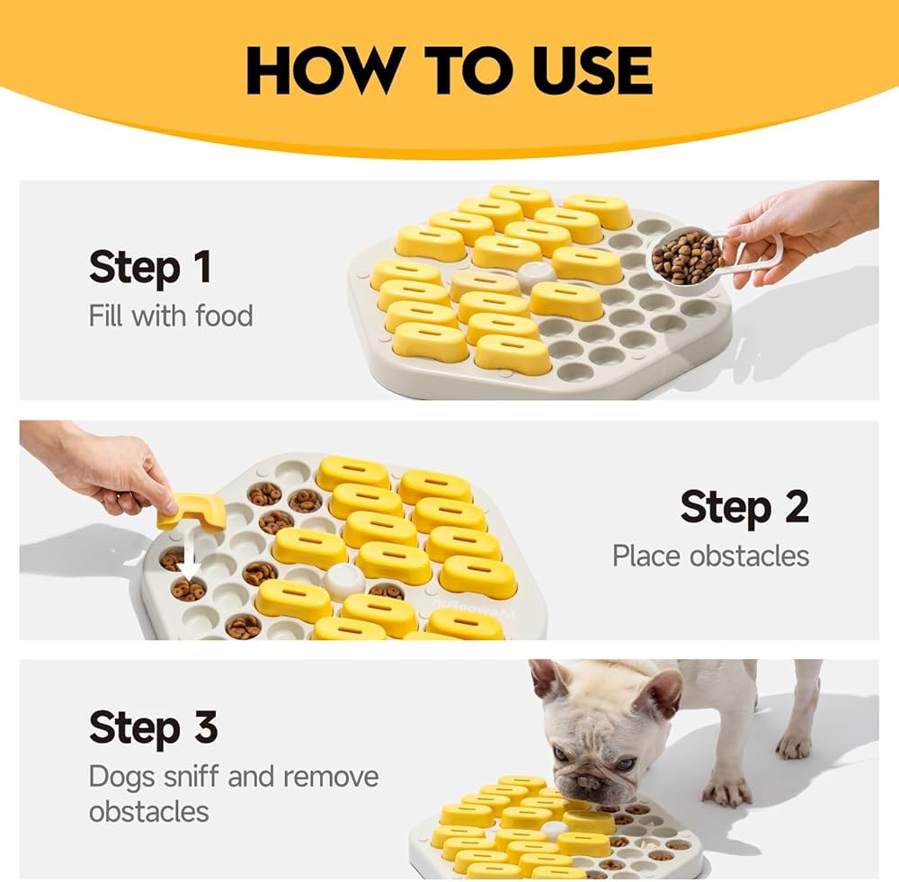 Honeycomb Sniffing Slow Feeder toy