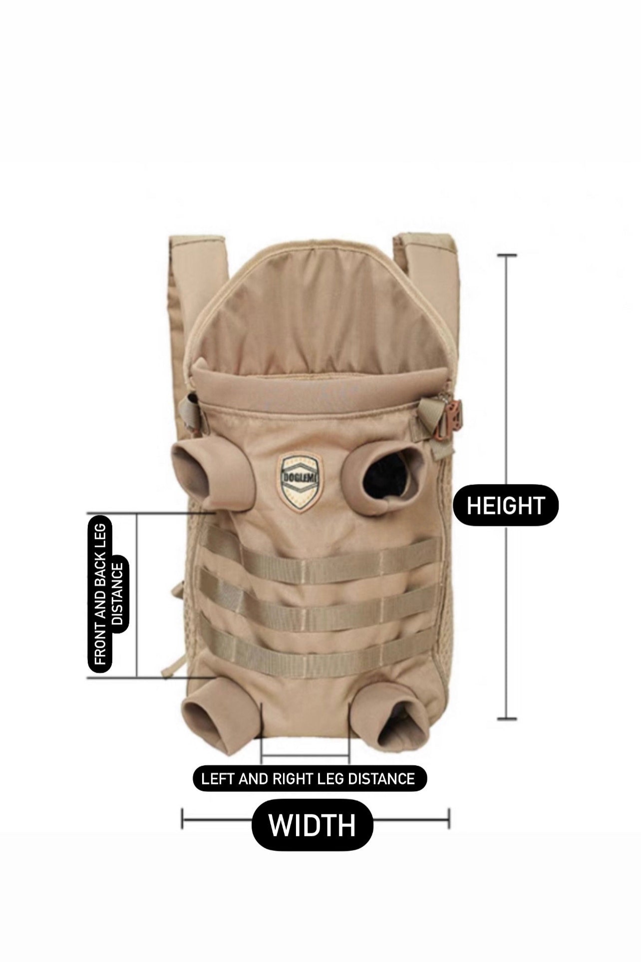 Pet carrier backpack