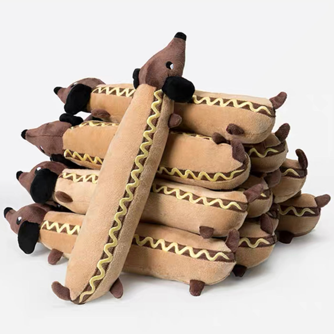 Sausage pet chew toy