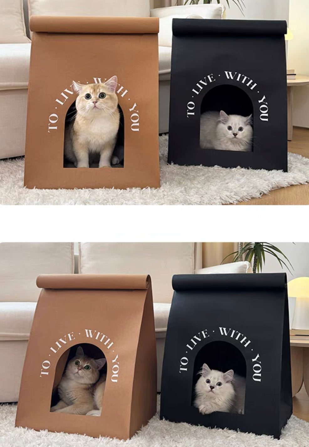 Purrfect hut