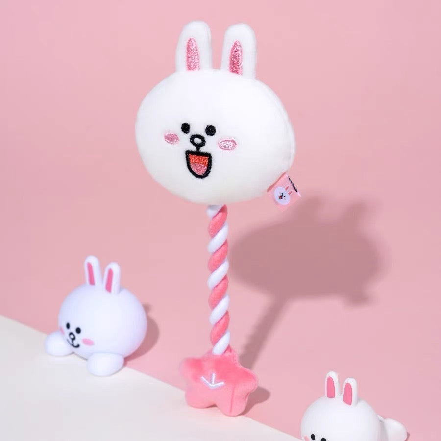 Cute line themed pet toy