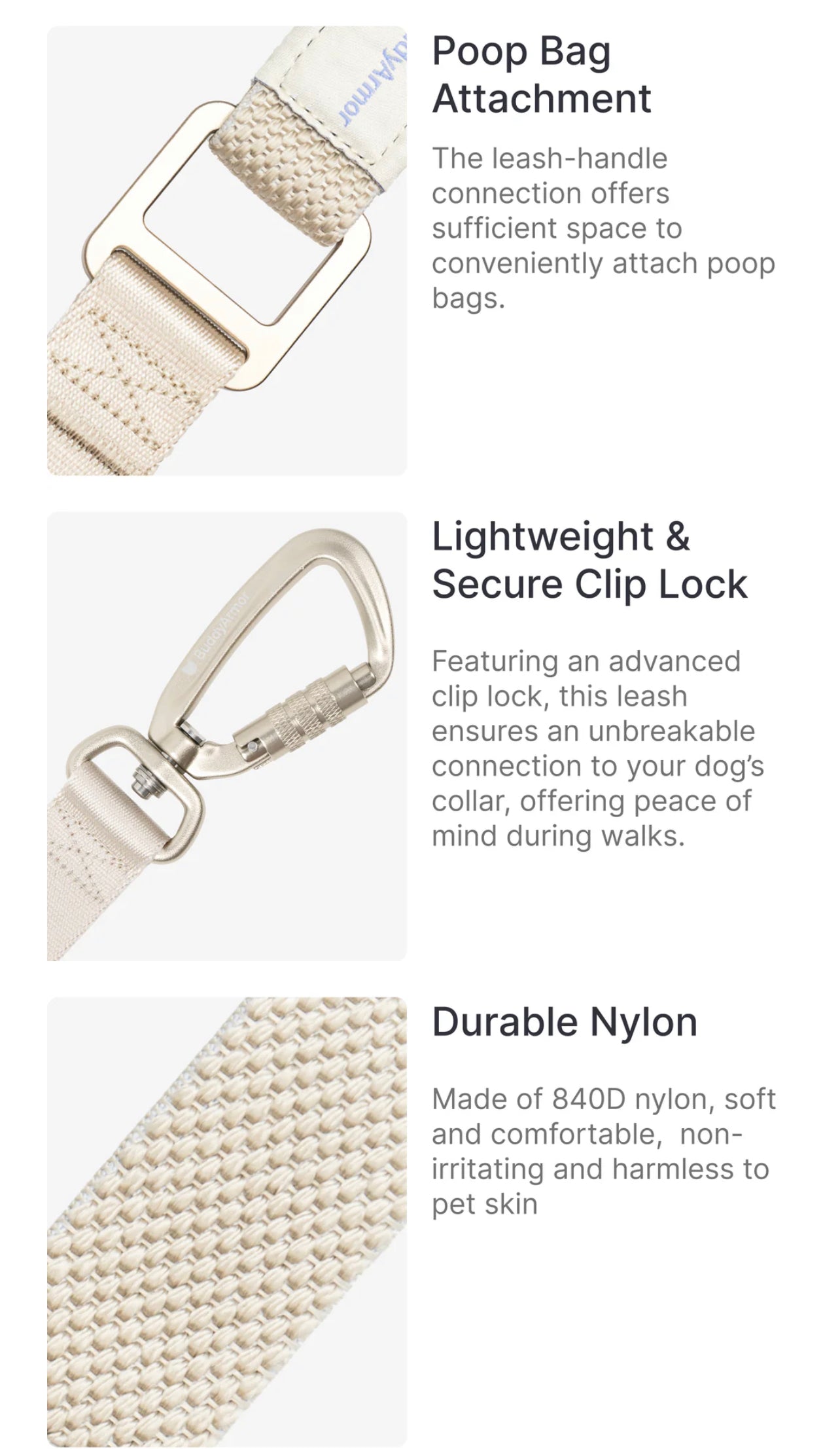 Premium Light Alloy Leash