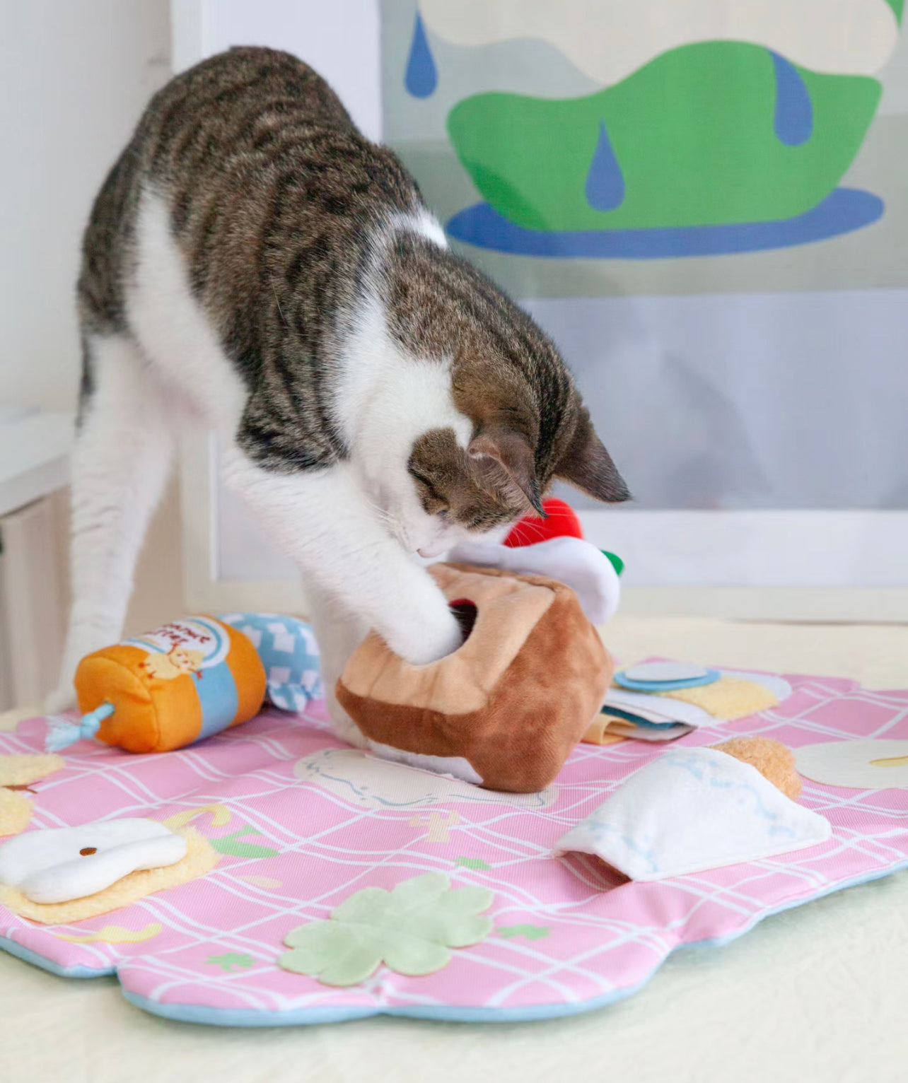 Picnic snuffle toy