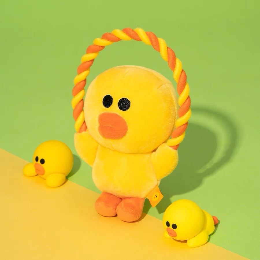 Cute line themed pet toy