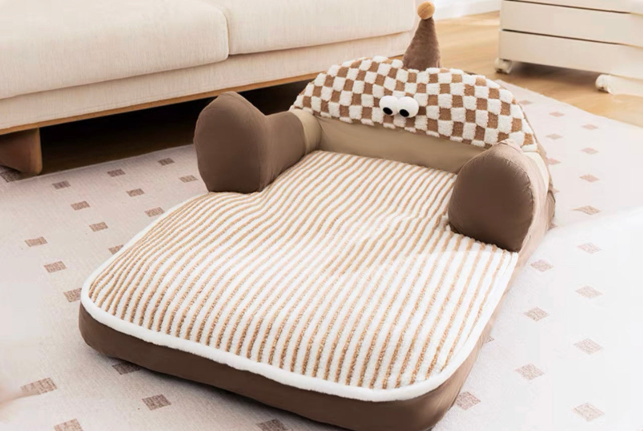Puffy pet bed