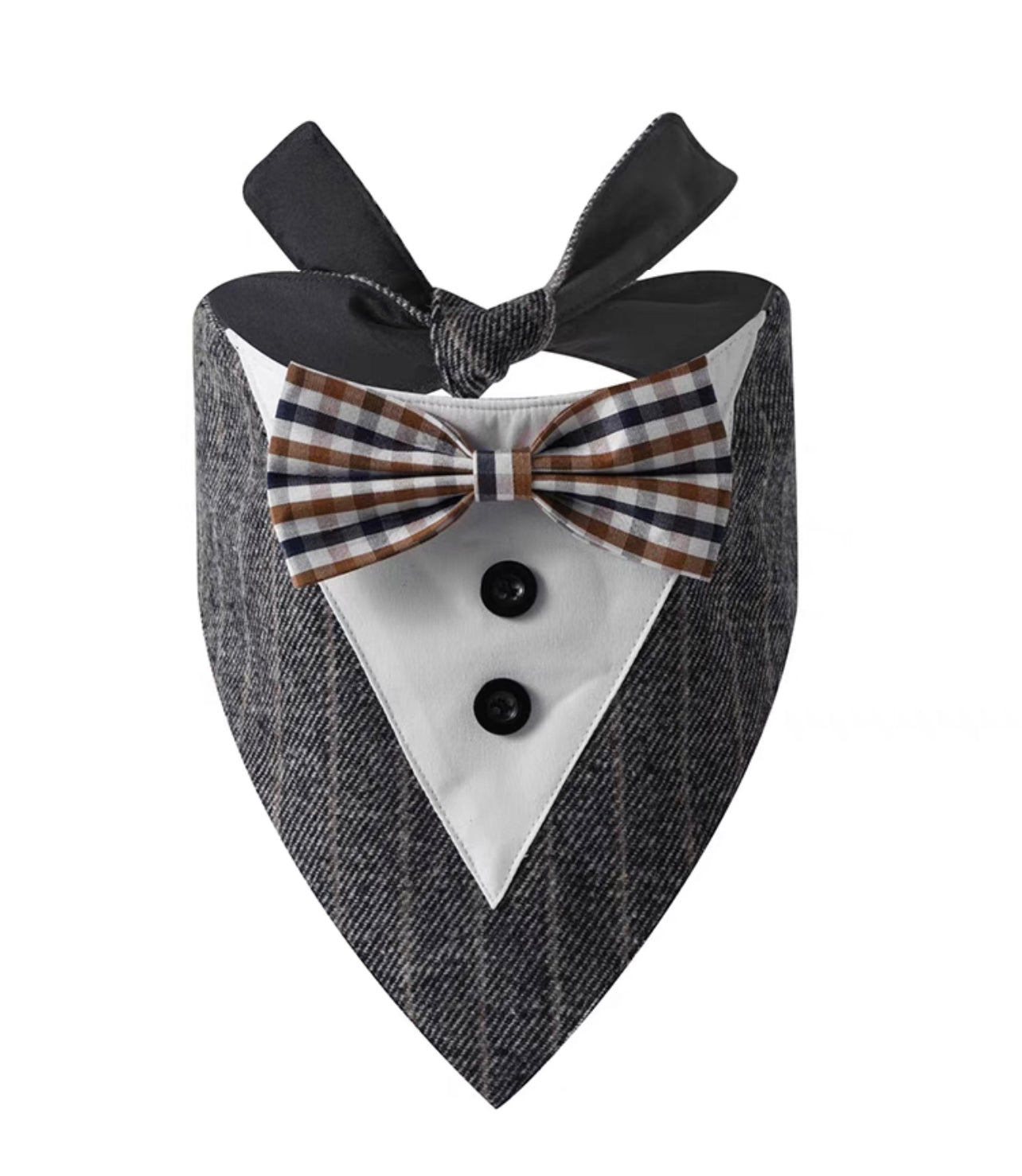 Elegant tuxedo collar