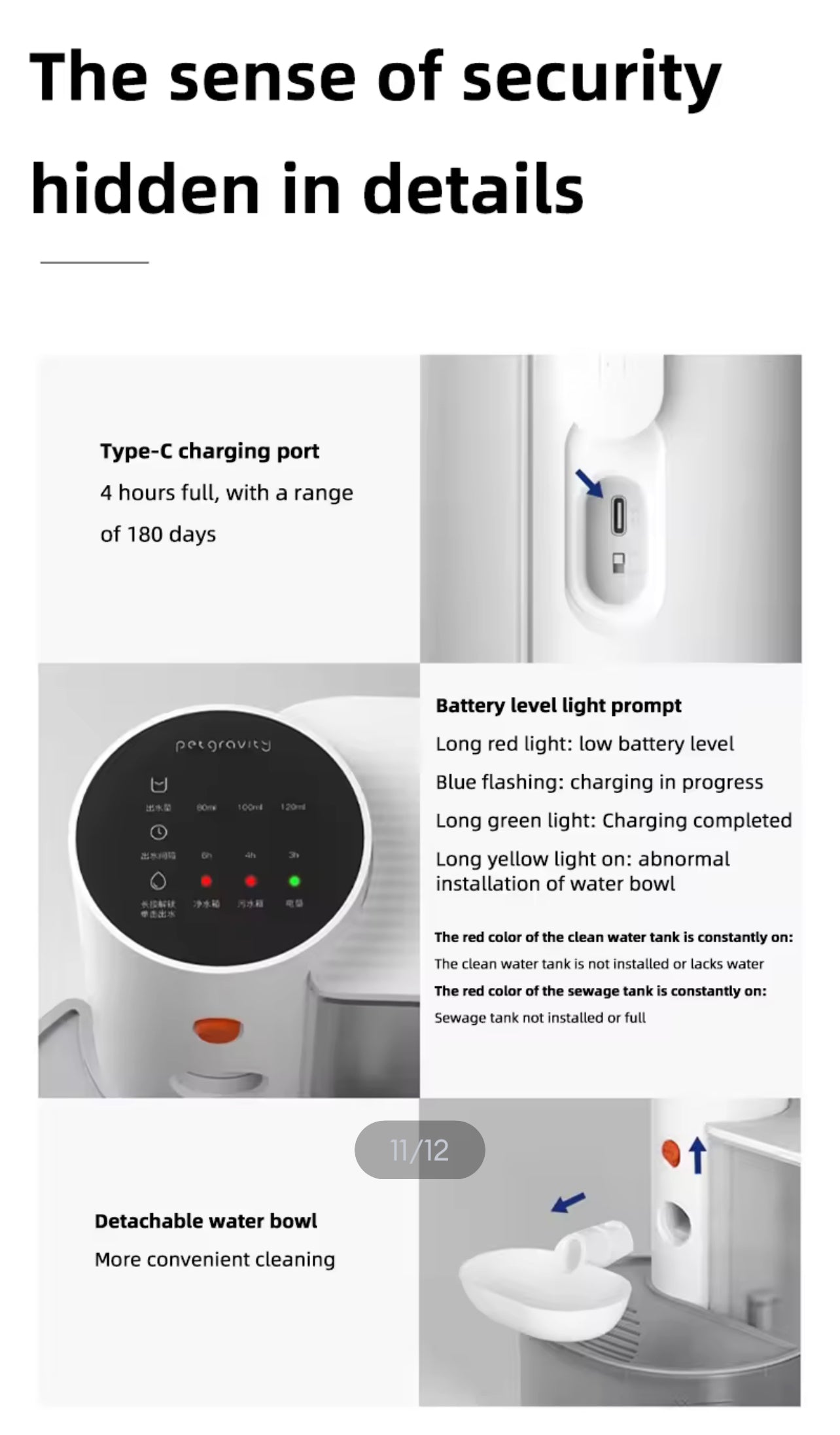Automatic Pouring Pet Drinking Fountain