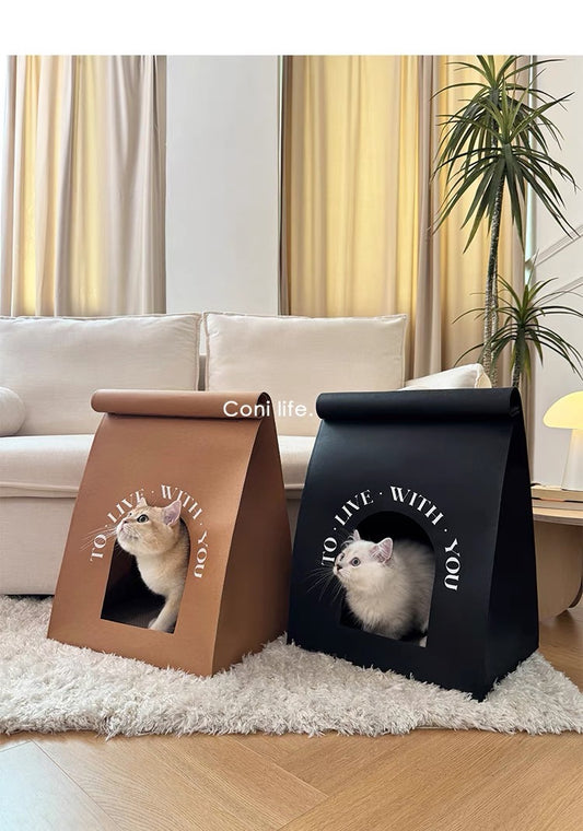 Purrfect hut