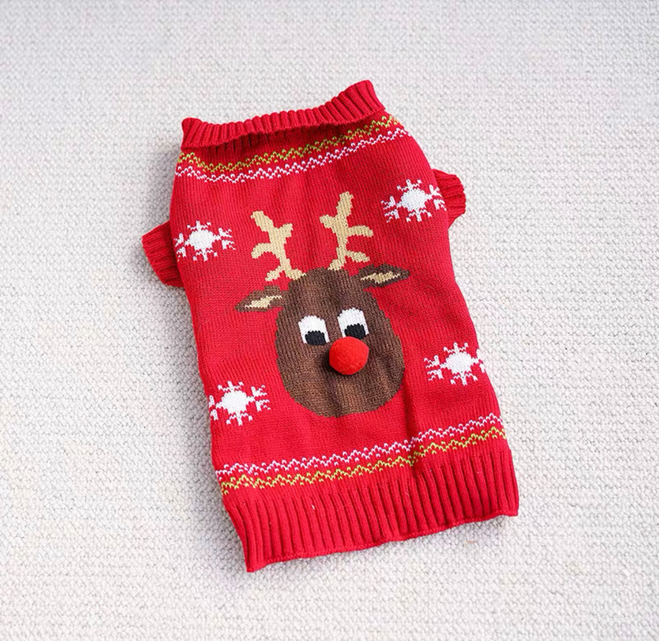 Reindeer sweater