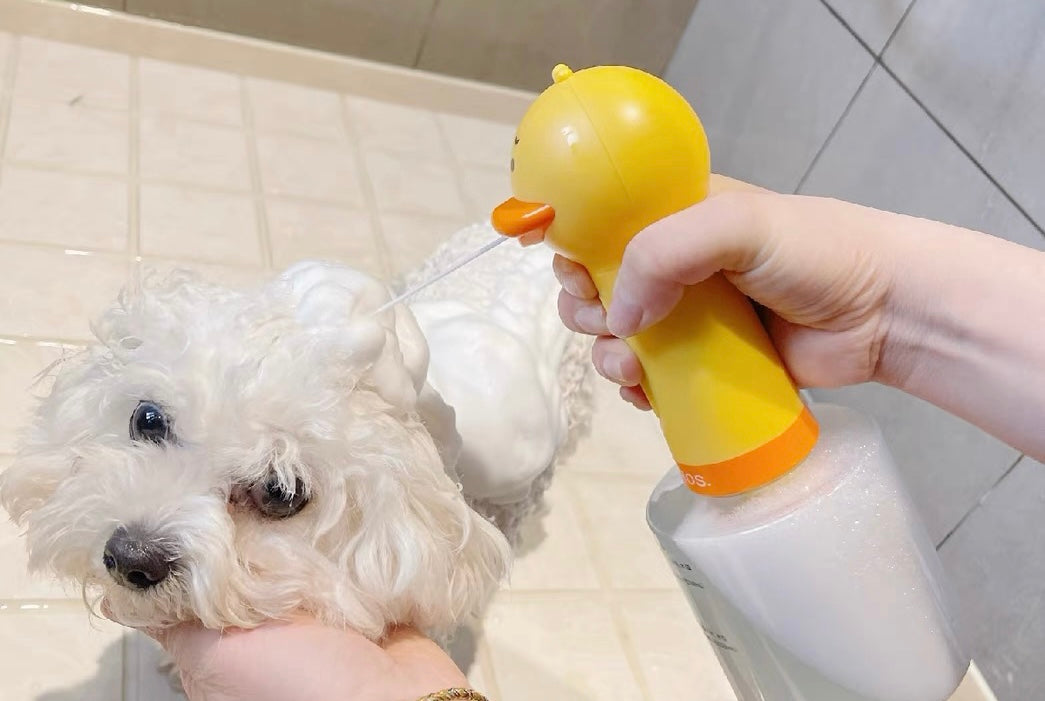 Duck shampoo dispenser