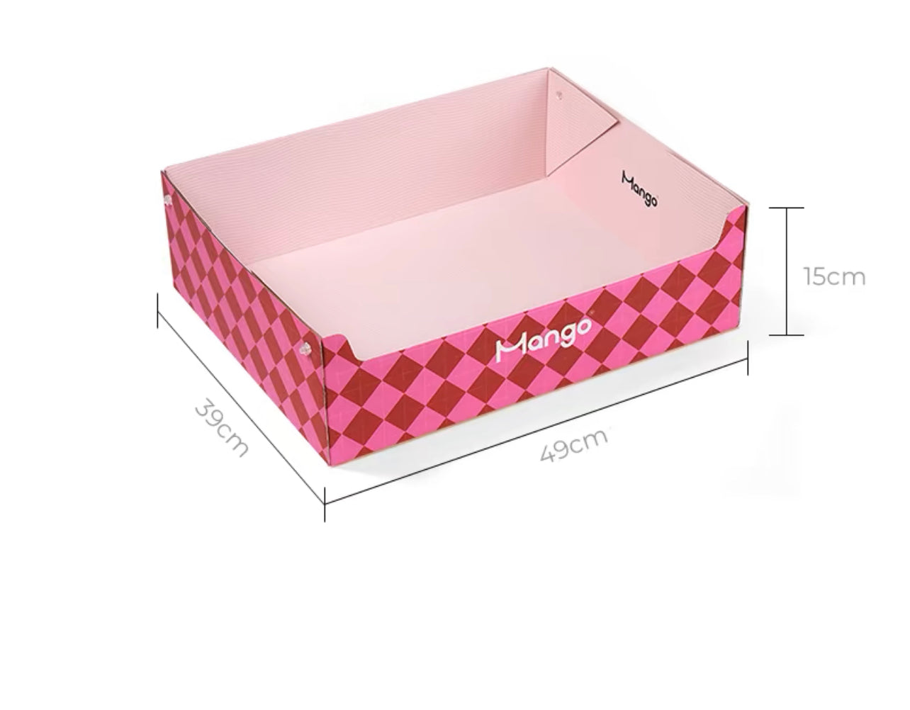 Disposable cat litter box