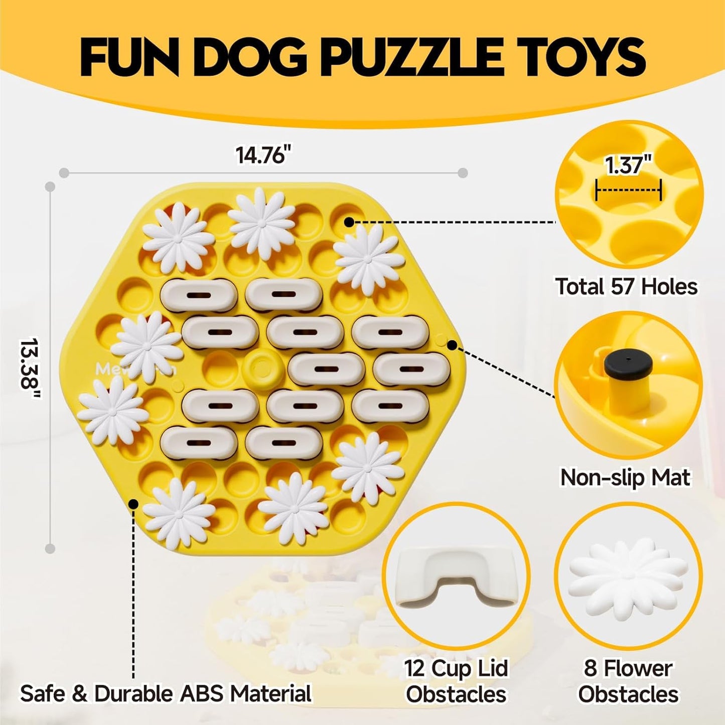 Honeycomb Sniffing Slow Feeder toy