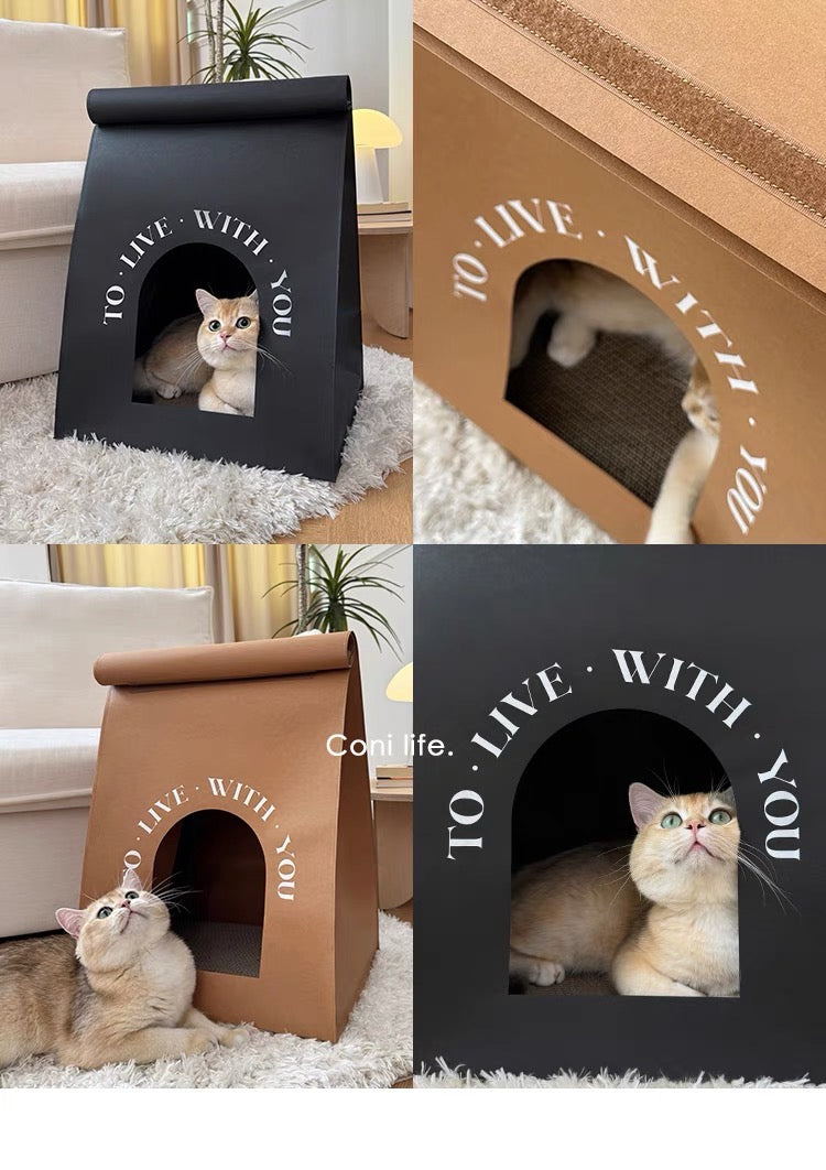 Purrfect hut