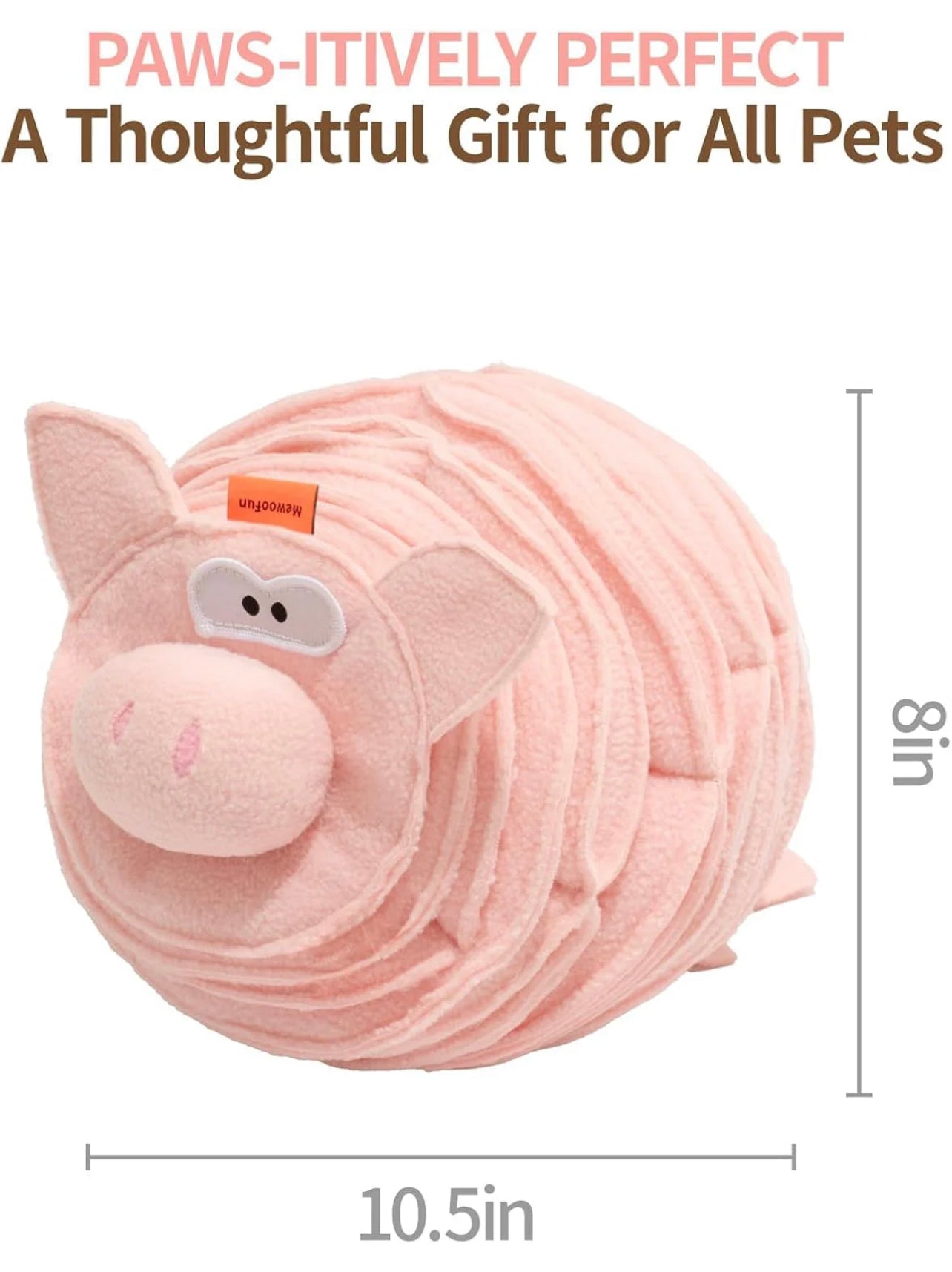 Animal snuffle toy