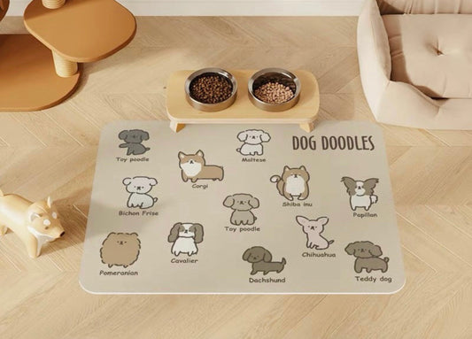 Doodles pet mat