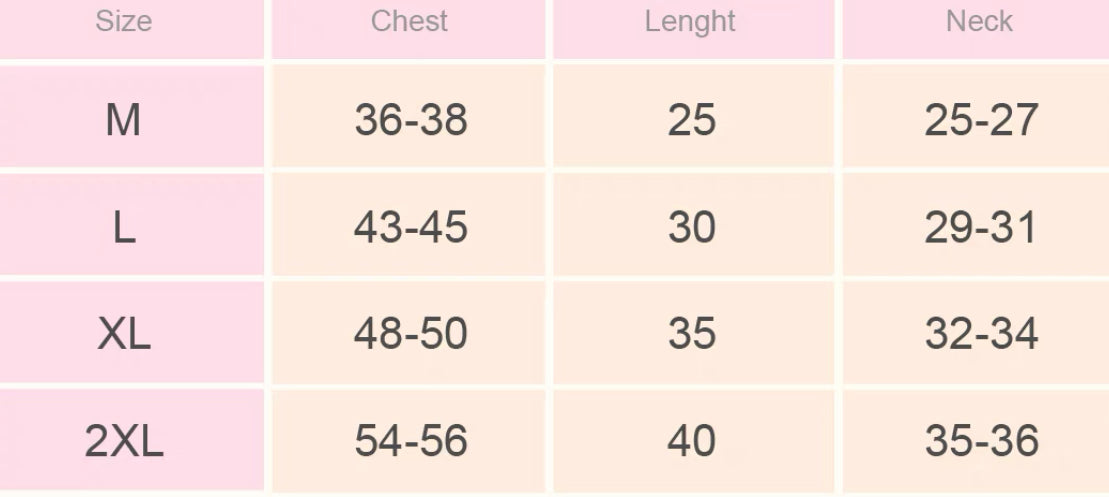 Striped pet clothes