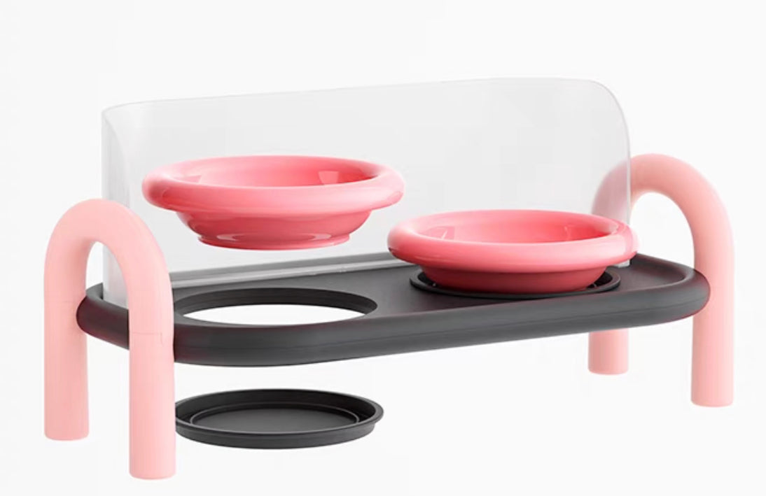 Ceramic double bowl