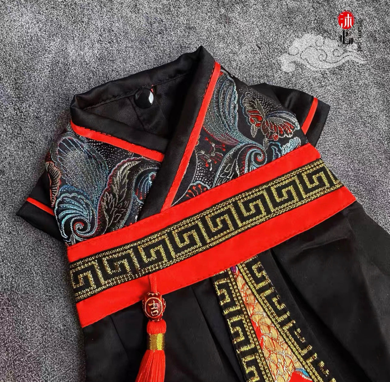 Black knight costume