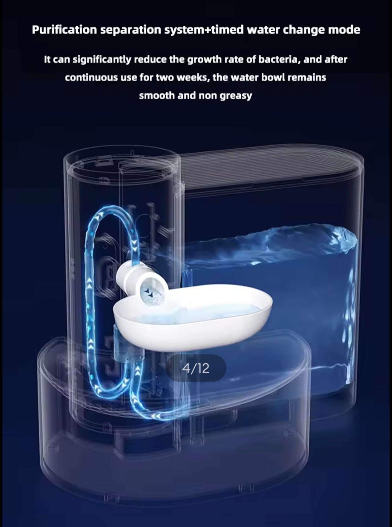 Automatic Pouring Pet Drinking Fountain