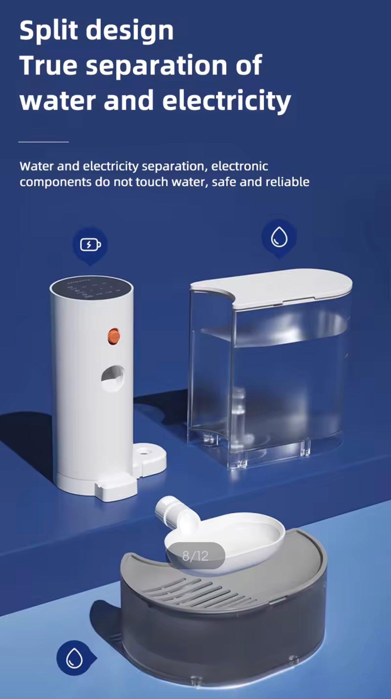 Automatic Pouring Pet Drinking Fountain