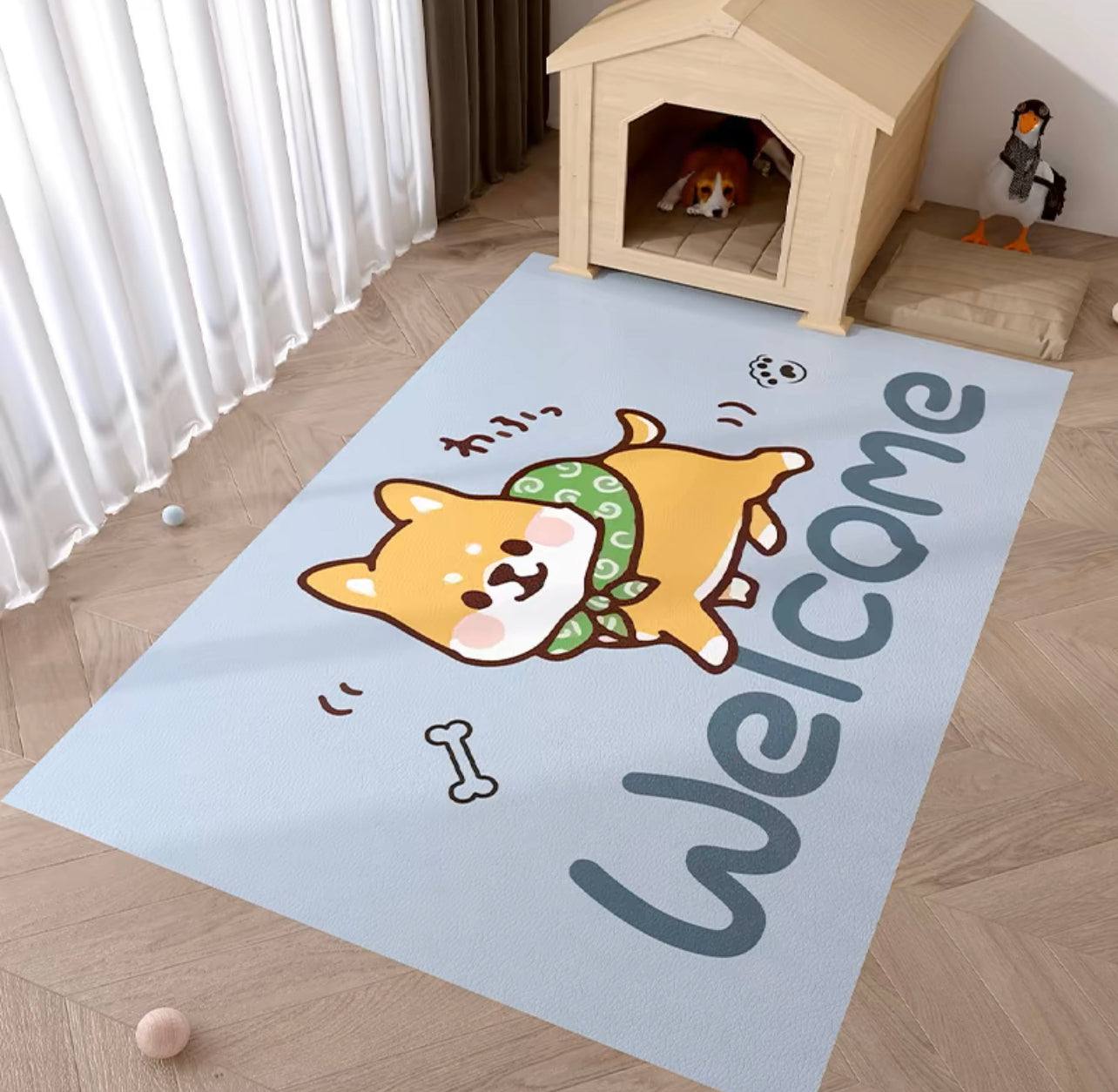 Waterproof playpen mat
