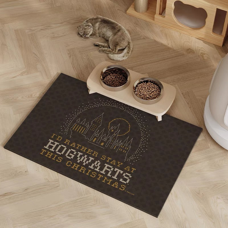 Harry Potter theme pet mat