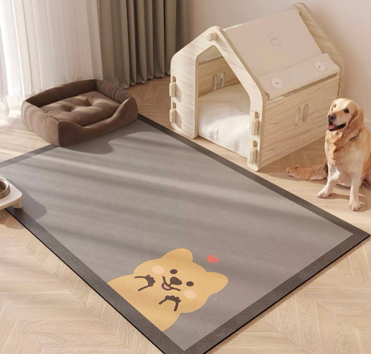 Waterproof playpen mat