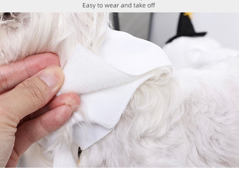 Pet ghost costume (swipe to see size chart)