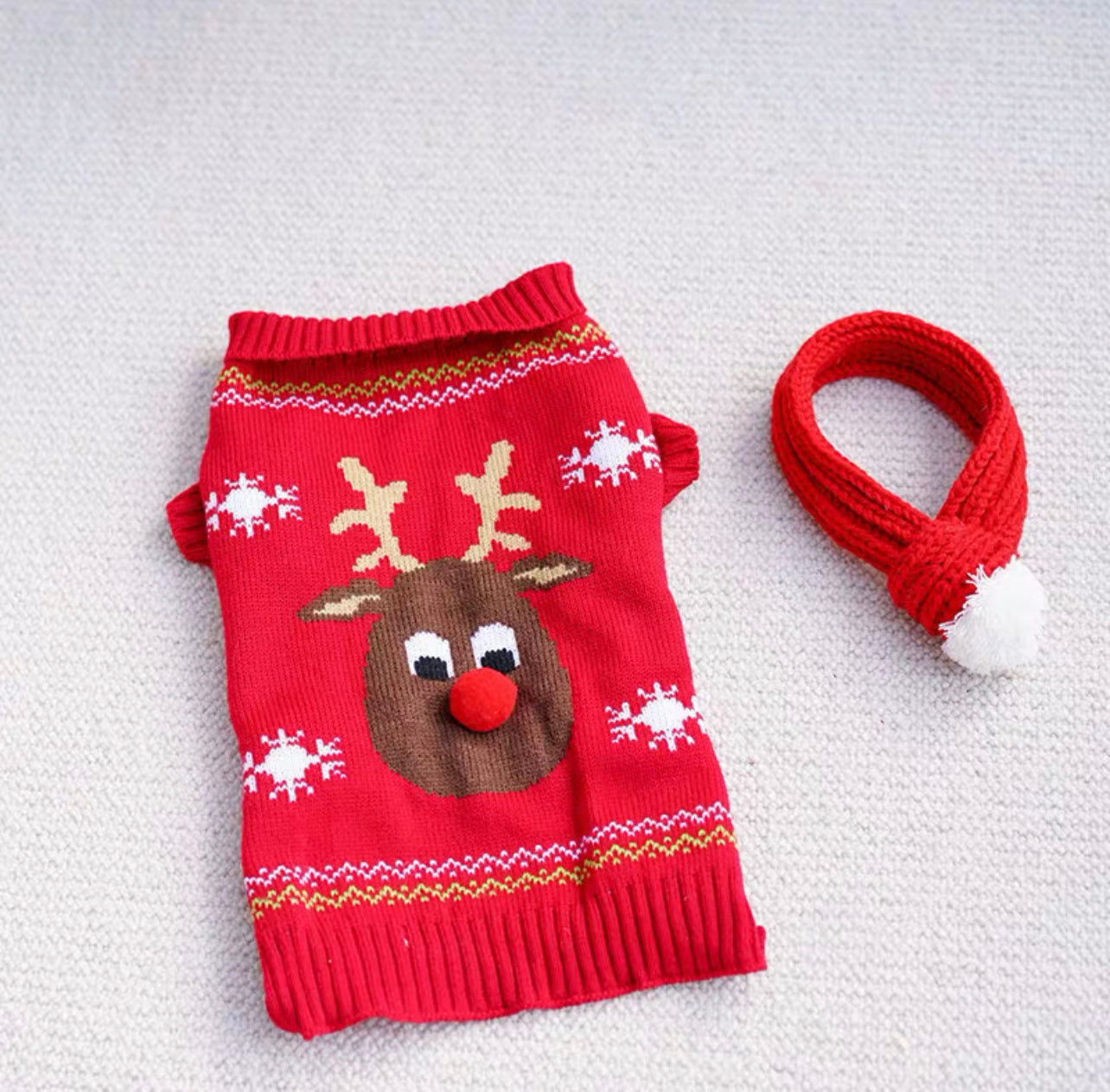Reindeer sweater