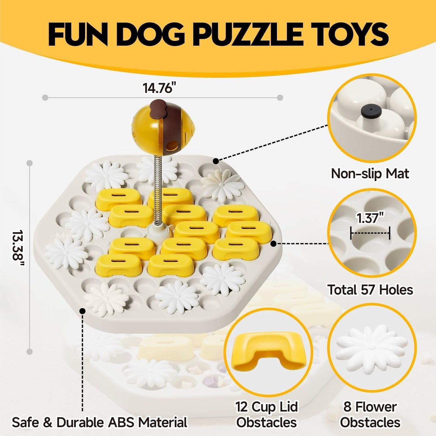 Honeycomb Sniffing Slow Feeder toy