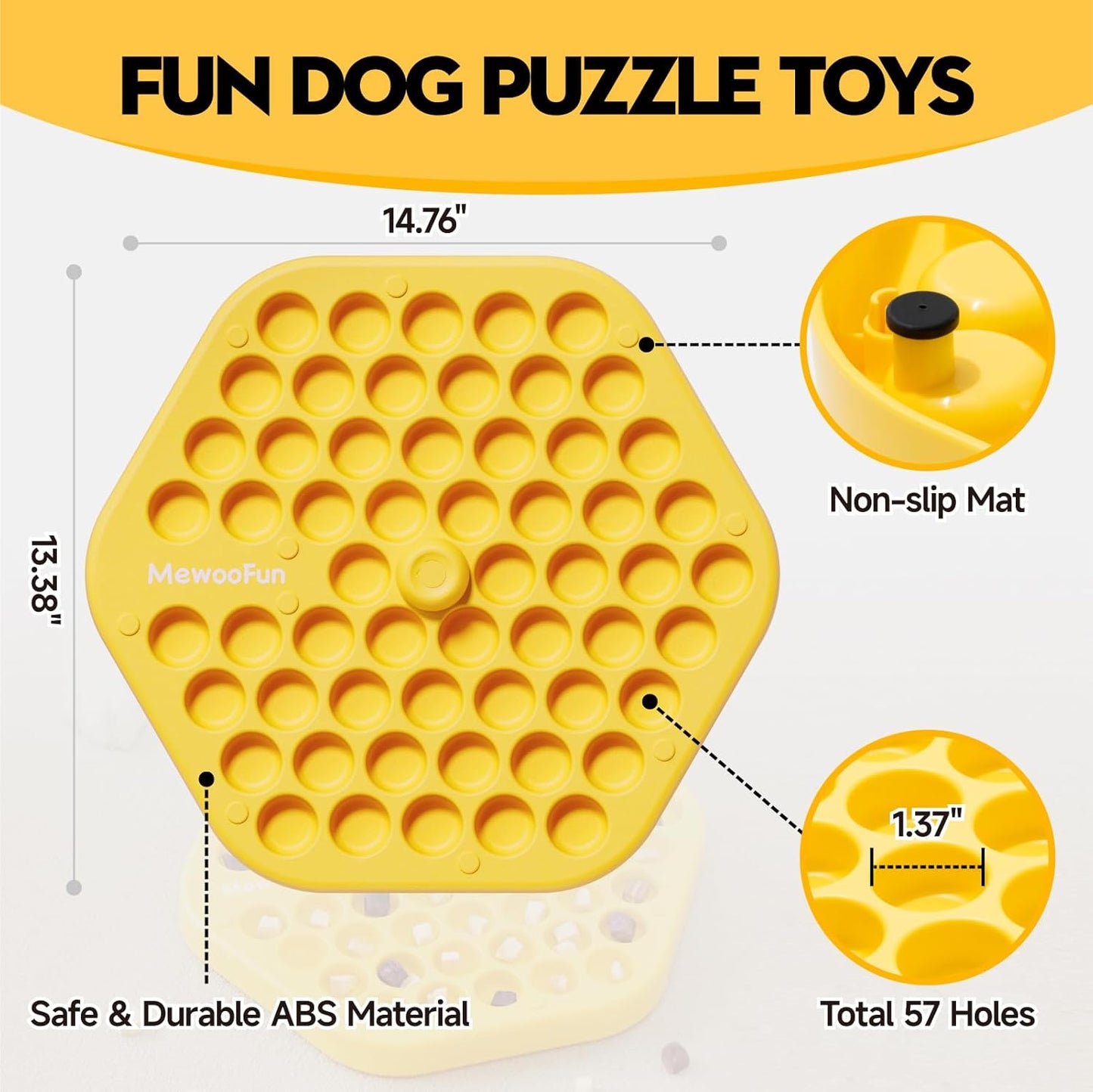 Honeycomb Sniffing Slow Feeder toy